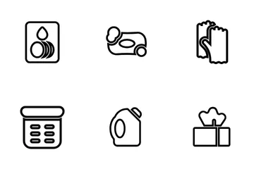 Cleaning And Hygiene Icon Pack