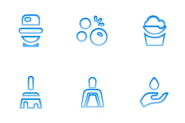 Cleaning And Hygiene Icon Pack