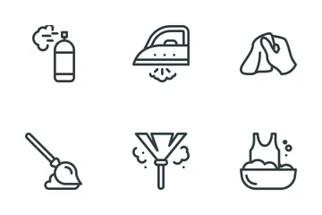 Cleaning & Housekeeping Icon Pack