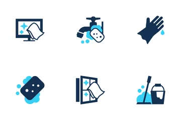 Cleaning Icons Icon Pack