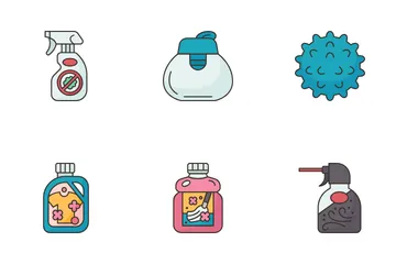 Cleaning Products Icon Pack