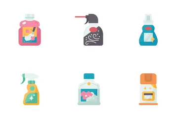 Cleaning Products Icon Pack