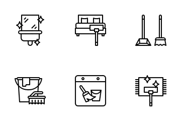 Cleaning Service Icon Pack