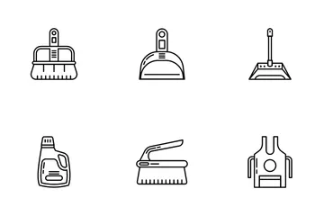 Cleaning Service Icon Pack