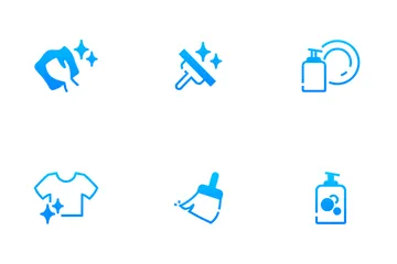 Cleaning Service Icon Pack