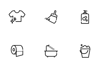 Cleaning Service Icon Pack