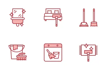 Cleaning Service Icon Pack