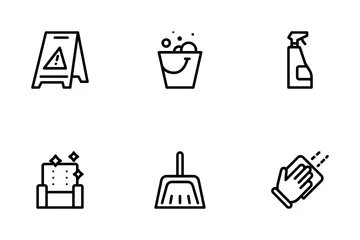 Cleaning Service Icon Pack