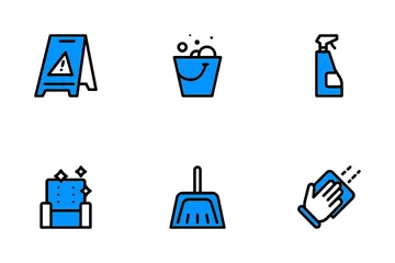 Cleaning Service Icon Pack