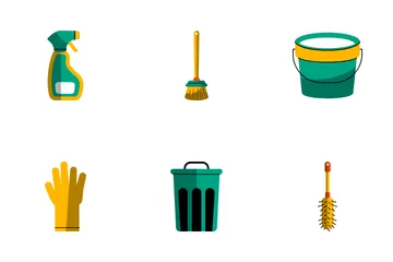 Cleaning Service Icon Pack