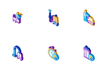 Cleaning Service Tool Icon Pack