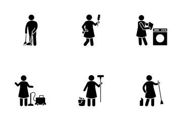 Cleaning Services Icon Pack