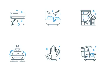 Cleaning Services Icon Pack