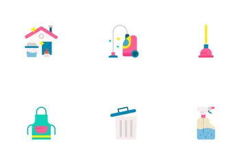 Cleaning Services Icon Pack