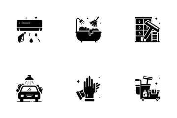 Cleaning Services Icon Pack