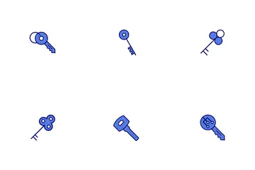 Clés et serrures Pack d'Icônes