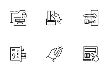 Clés et serrures Pack d'Icônes