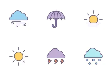 Clima Paquete de Iconos