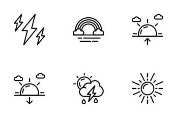 Clima Paquete de Iconos