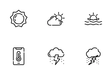 Clima Paquete de Iconos