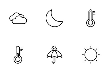 Clima Paquete de Iconos
