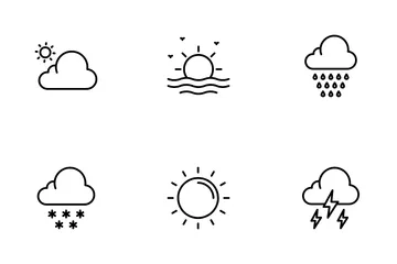 Clima Pacote de Ícones