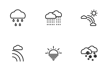 Clima Paquete de Iconos