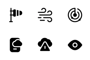 Aplicativo de clima Pacote de Ícones