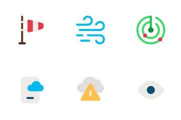 Aplicativo de clima Pacote de Ícones