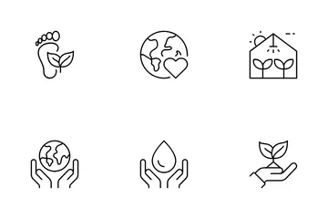 Climate Activism Icon Pack