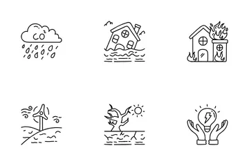 Climate Change Icon Pack
