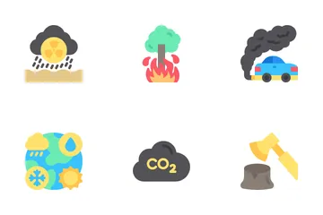 Climate Change Icon Pack