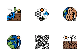 Climate Change Icon Pack