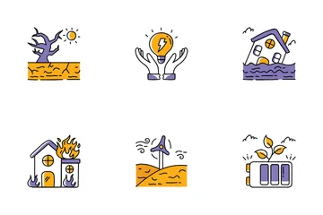 Climate Change Icon Pack