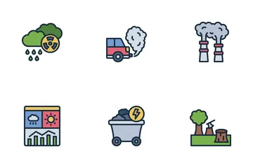 Climate Change Icon Pack