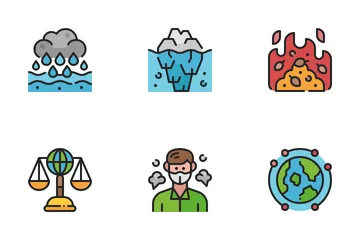 Climate Change Icon Pack