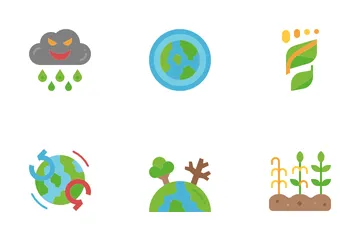 Climate Change Icon Pack