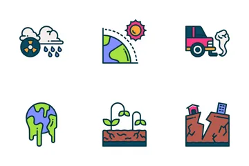 Climate Change Icon Pack