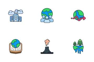 Climate Change Icon Pack