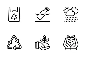 Climate Change Icon Pack