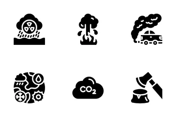 Climate Change Icon Pack