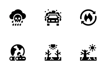 Climate Change Icon Pack