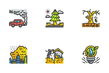 Climate Change Icon Pack