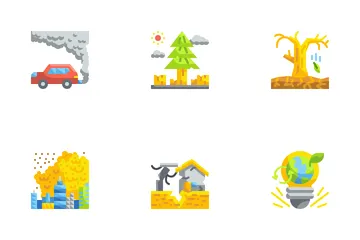 Climate Change Icon Pack