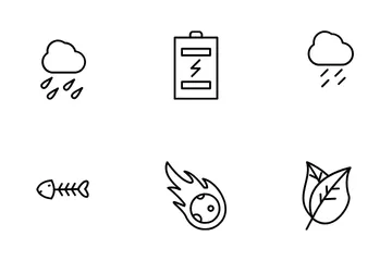 Climate Change Icon Pack