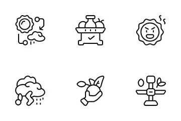 Climate Change Icon Pack