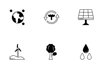 Climate Change Icon Pack