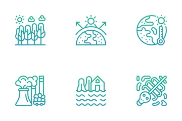 Climate Change Icon Pack