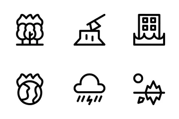 Climate Change Icon Pack