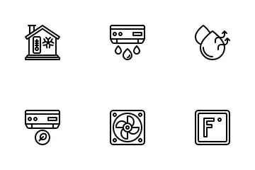 Climatiseur Pack d'Icônes